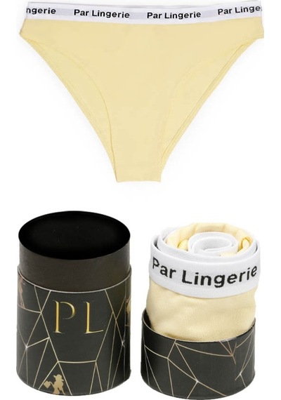 Parlingerie Kadın Slip Külot Sarı