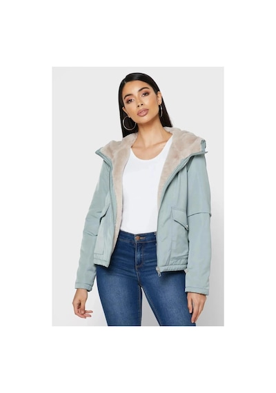 Only Onlydahlıa Rev. Fur Kadın Mont 15208777 Yeşil