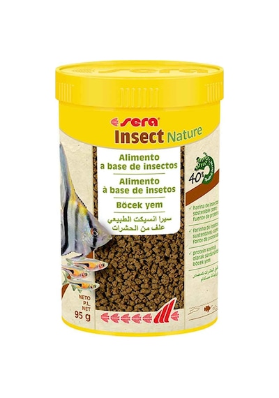 Sera İnsect Nature Tropikal Granül Balık Yemi 250 ML