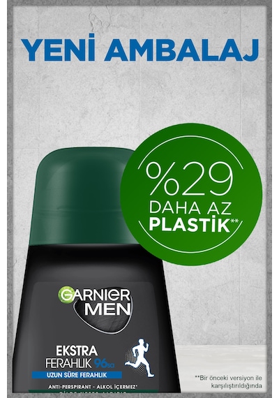 Garnier Men Ekstra Ferahlık Erkek Roll-On 50 ML