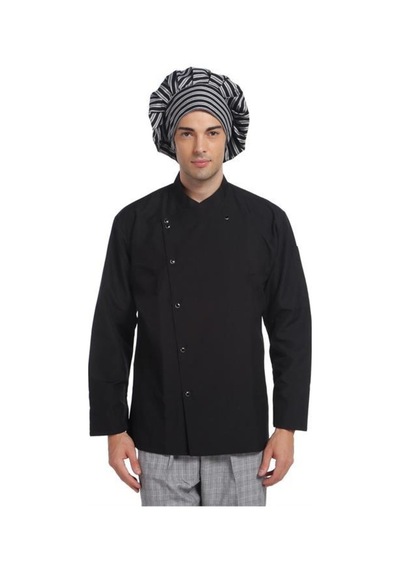 Aşçı Ceketi Siyah T Model