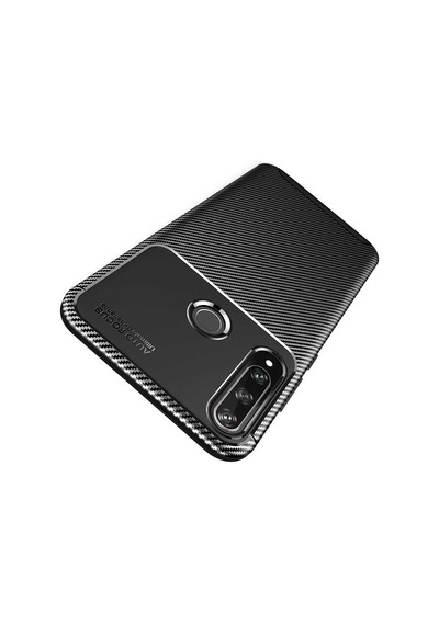 Huawei Y6p Kılıf Zore Negro Silikon Kapak Lacivert