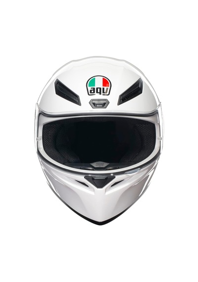 K1 S Motosiklet Kaskı Mono Kapalı Kask White L Beyaz