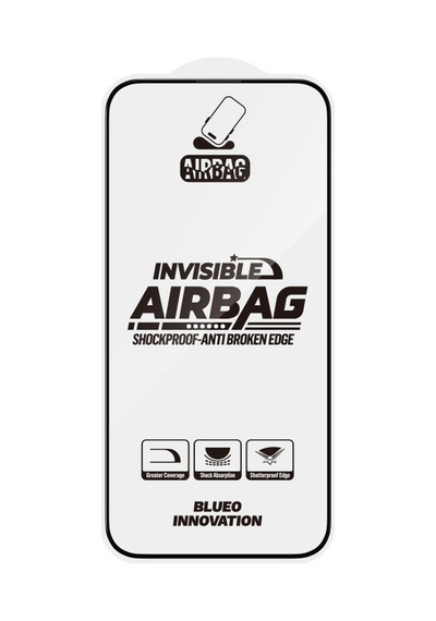 Blueo Apple Uyumlu   iPhone 16 Pro 3d Invisible Airbag Anti-broken Cam Ek