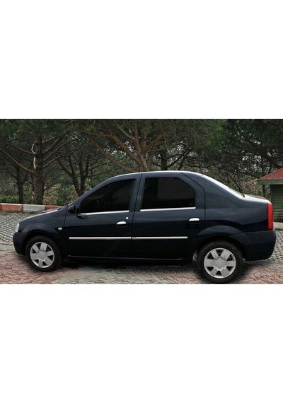 Dacia Logan Faz 2 Sd Krom Cam Alt Çıtası 4 Parça 2008-2017 Arası
