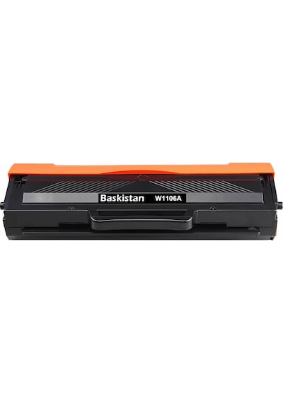 Baskistan HP Laser 107a 106A W1106A Siyah Toner Uyumlu Çipsiz