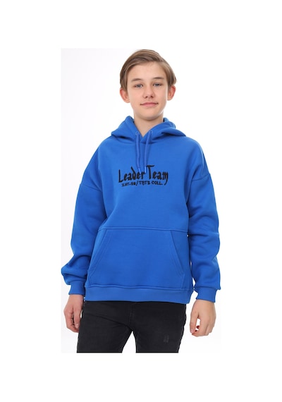 Toontoy Kids Toontoy Erkek Çocuk Oversize Kapüşonlu Cepli Düşük Omuz Baskılı Sweatshirt - 2 İplik Saks Toontoy Kids Toontoy Erkek Çocuk Oversize Kapüşonlu Cepli Düşük Omuz Baskılı Sweatshirt - 2 İplik Saks