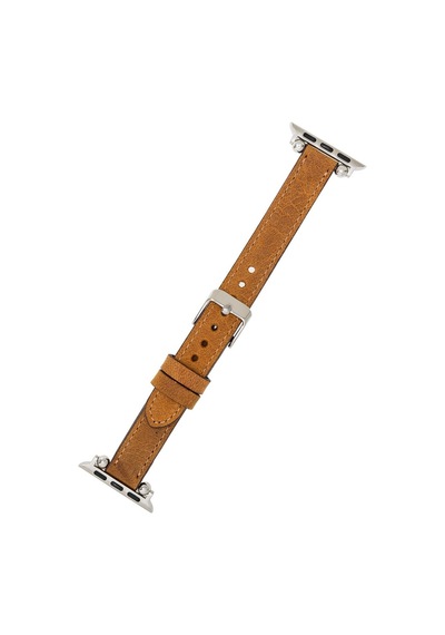 Bouletta Apple Uyumlu  Watch Deri Kordon 38-40-41mm Ferro G19 Taba