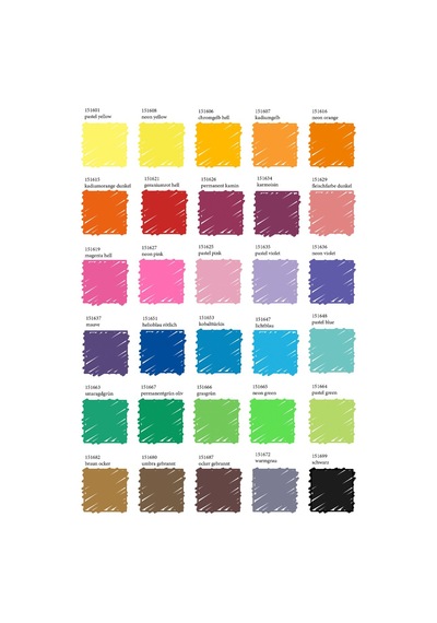Faber-castell Grip Keçeli Kalem Seti 30 Parça Pastel Ve Neon Renk Seçenekleri İle