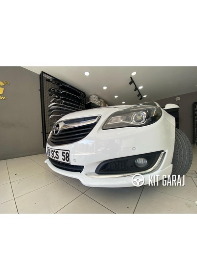 Kit Garaj Opel Insignia Makyajlı Ön Ek Plastik Boyasız