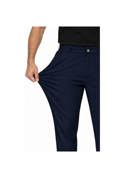 Goffra Erkek Flexon Ultra Esnek Relaxed Beli Lastikli Jogger Pantolon Lacivert M702-r0433-05