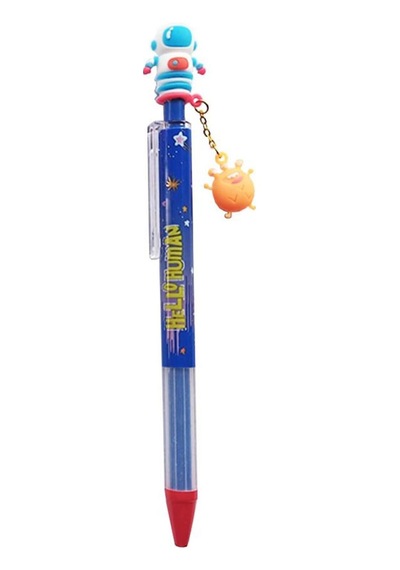 Astronot Başlıklı 0,7 Mm Uçlu Kalem Gln624157 Çok Renkli