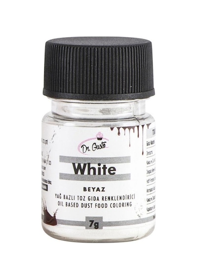 Beyaz Gıda Boyası 7 Gr