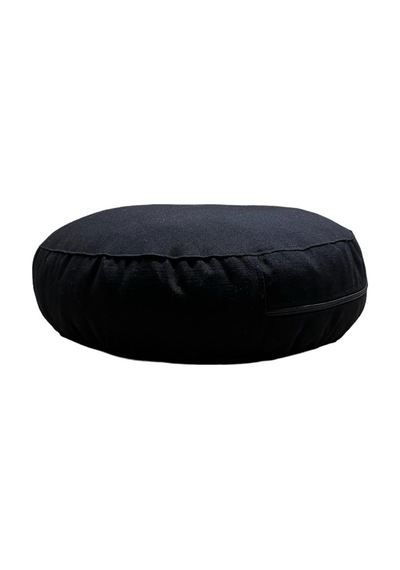 Remege Meditasyon Minderi & Bolster Minderi İkili Set Siyah Syh3