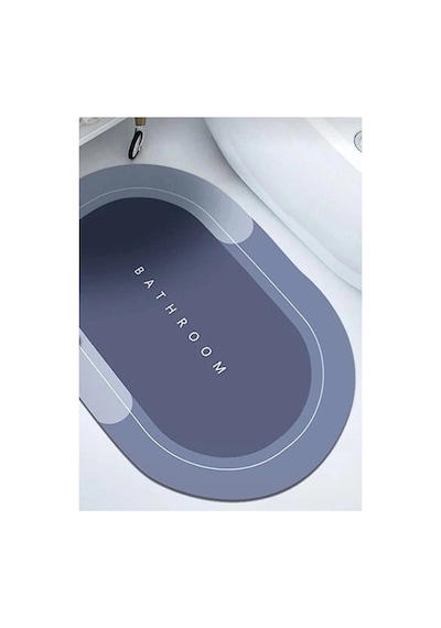 Buççin Online Mağaza Süper Su Emici Kaymaz Tabanlı Banyo Paspası 40x60 Cm Tufting Orta 6 - 12 Mm Belirtilmemiş Çok R Çok Renkli