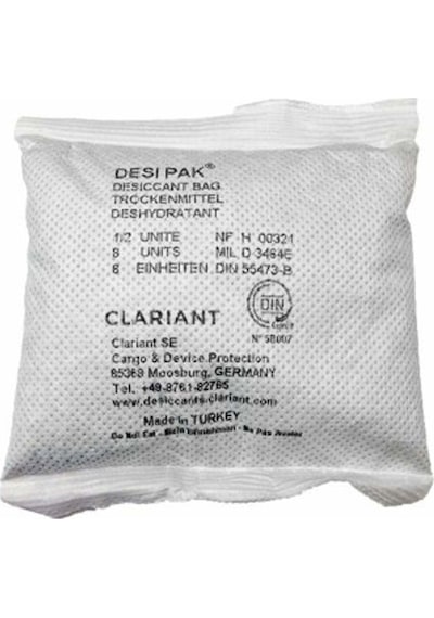 DesiPak Nem Alıcı Torba Silikajel 1056 Gr (32 Ünite) Askılı 20 Adet