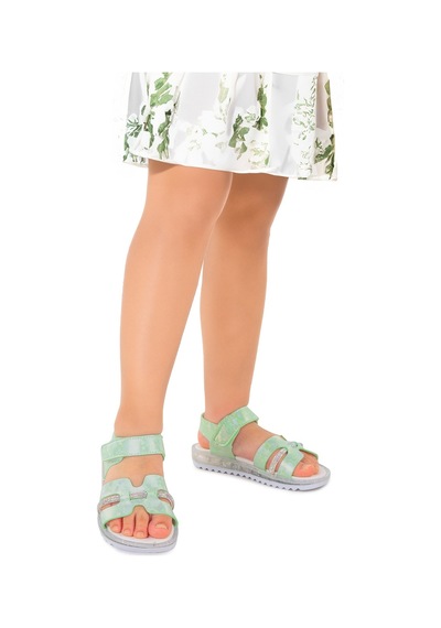 Kiko Kids Kız Çocuk Sandalet Arz 2345 Mint Yeşili