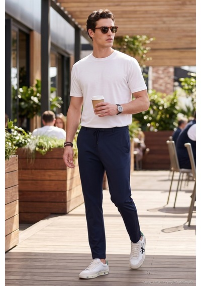 Buratti Pamuklu Regular Fit Normal Bel Pantolon Erkek Pantolon Cf26s615307 Lacivert