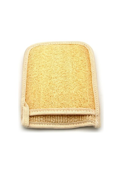 Doğal Kabak Lifi Eldiven Tipi Banyo Hamam Vücud Kesesi 17x21 Cm