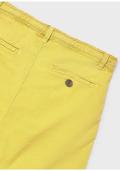 Mayoral Erkek Çocuk Chino Bermuda Şort Sarı - 06216