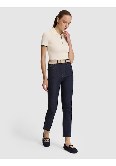 Pierre Cardin Kadın Koyu Mavi Pantolon Jean 50324066-vr032