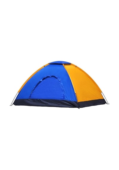 Kolay Kurulumlu Pratik Kamp Çadırı 6 Kişilik 220x250x150 Acı Kahverengi