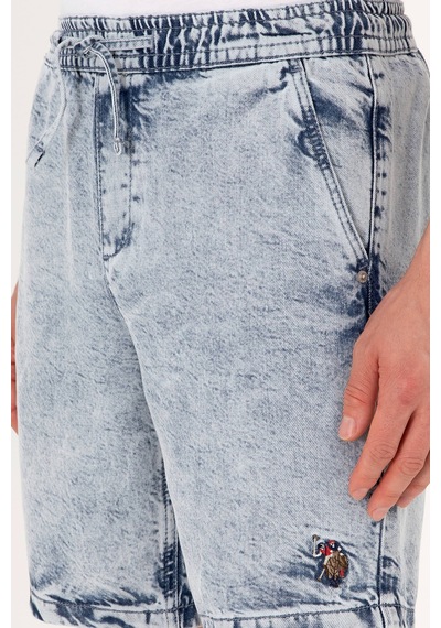U.s. Polo Assn. Erkek Açık Mavi Şort Jean 50301836-dn0021 Lıght Blue