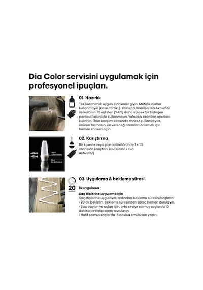 Dia Light Amonyaksız Parlak Saç Boyası 60ml 7.11 - Kumral Yoğun K