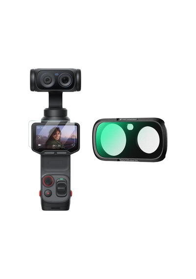 K&f Concept Insta360 Luna Ultra İle Uyumlu Siyah Difüzyon 1/4 Filtre
