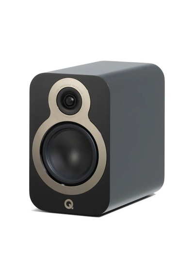 Q Acoustics Q 3030c Satin Black Raf Tipi Hoparlör Çift ı
