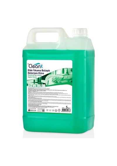 Rulopak By Clean Elde Yıkama Bulaşık Deterjanı Elma Kokulu 5 Kg 8'li Paket