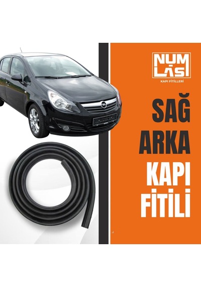 Opel Corsa D Sağ Arka Kapı Fitili-a Kalite-numlas-nm3992