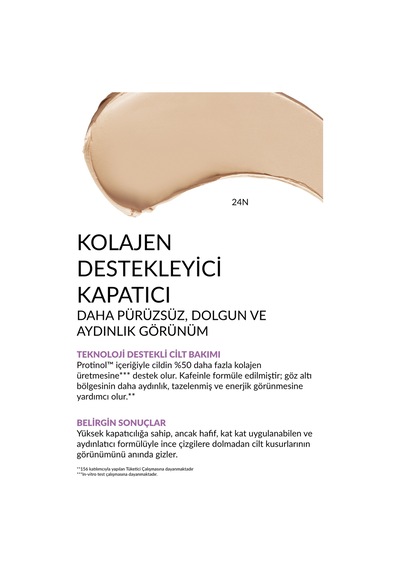 Avon Anew Düzgünleştirici Ve Tazeleyici Likit Kapatıcı 12 ML 24n Light Medium 0