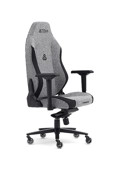 Tıtanseat Throne Kumaş Oyuncu Koltuğu Chromium Diğer