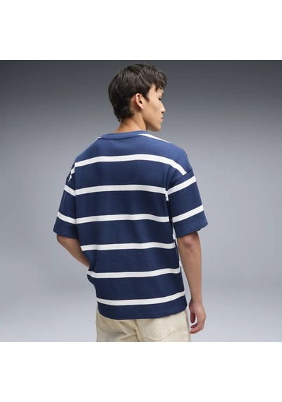 Puma Select Essentials Waffle Tee Lacivert Erkek T-shirt