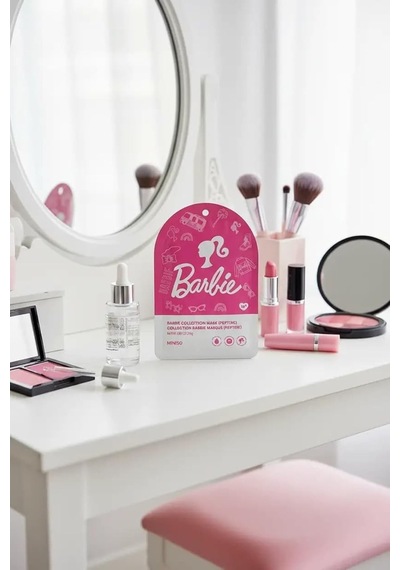 Barbie Lisanslı Kolajen İçerikli Kağıt Yüz Maskesi, 2018258710105