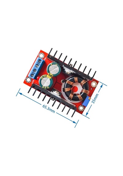 150w Boost Modül Dc-dc Araç Laptop Mobil Powerbank 10-32v İla 12-35v Ayarlanabilir