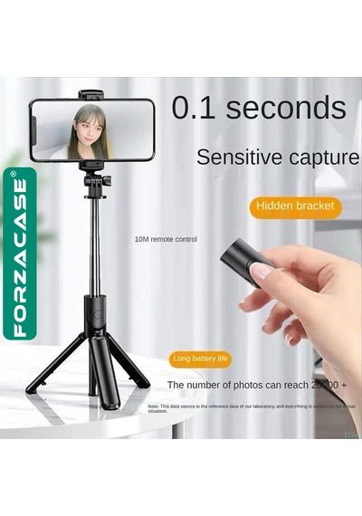 Forzacase Bluetooth Selfie Çubuğu 90 Cm Kamera Tripodu - Fc1005