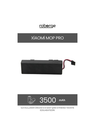 Xiaomi Mop Pro Stytj02ym Robot Süpürge Uyumlu Batarya 3500 Mah - Muadil Ürün