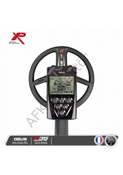 Xp Deus Rc Ana Üniteli 22 Cm X35 Başlıklı Metal Dedektörü
