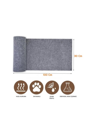 Sepetinegelsin Yapıştırılabilir Premium Kedi Tırmalama Matı