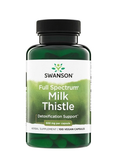 Swanson Nutrition Milk Thistle 500 Mg 100 Kapsül Gıda Takviye