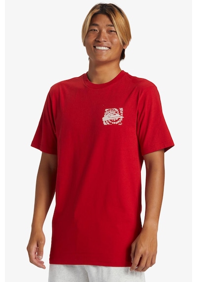 Quiksilver Hurricane Or Hippie Moe Erkek Tişört Aqyzt09540-30051-kırmızı
