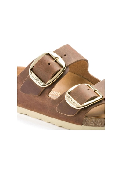 Birkenstock Arizona Big Buckle Kadın Terlik - Konyak Kahverengi