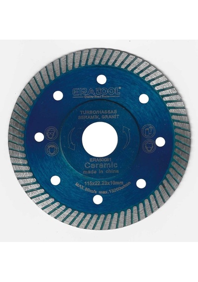 Elmas Testere Turbo Hassas İnce 115thi Era50081 Eratool