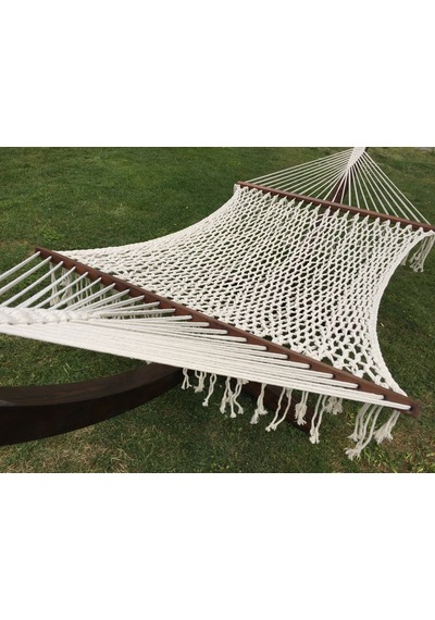 Bilenhamak Çift Kişilik Düğümsüz Lüks Hamak (150 Cm Genişlik) Beyaz Bilenhamak Çift Kişilik Düğümsüz Lüks Hamak (150 Cm Genişlik) Beyaz
