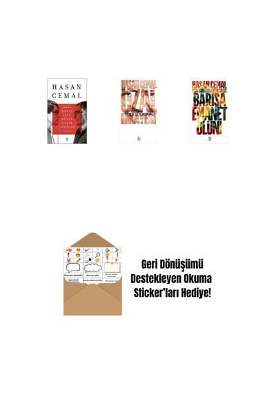 Hayat İşte Böyle Geçip Gidiyor + Özal Hikâyesi + Barışa Emanet Olun + Okuma Sticker'ları