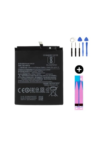 Xiaomi Mi Play Bn39 Uyumlu A Kalite Batarya Pil + Montaj Seti