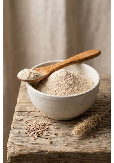 Glutensiz Karnıyarık Otu Tohumu Tozu 100g - Psyllium Seed Powder, Doğal Ve Katkısız