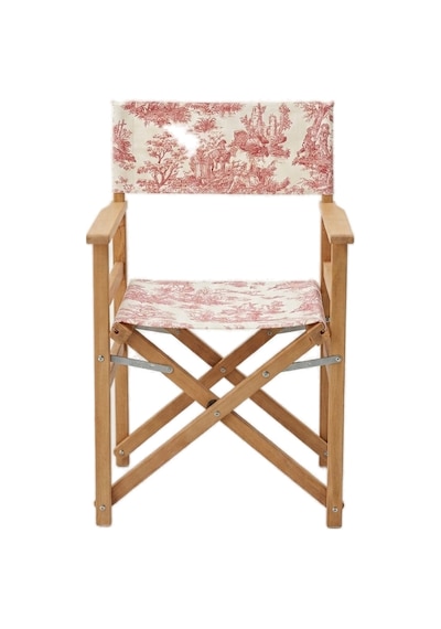 Toile Burgundy Katlanabilir Sandalye Çok Renkli